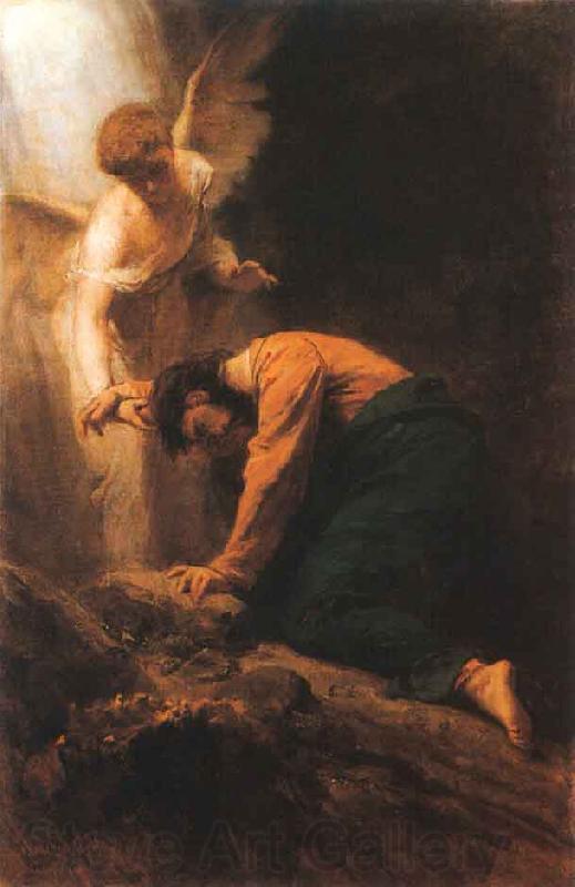 Gyula Benczur Christ on the Mount of Olives